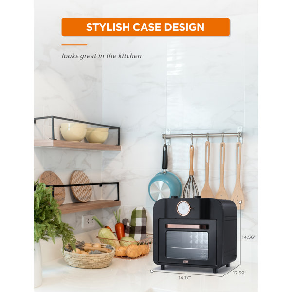 Commercial chef air fryer multi oven 17 qt multifunctional multi